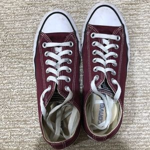 Maroon Converse